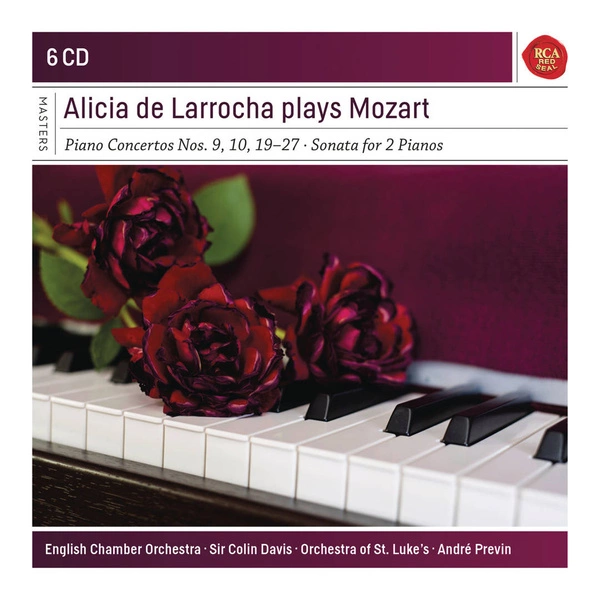 DE LARROCHA, ALICIA Alicia De Larrocha Plays Mozart 6CD