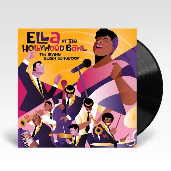  ELLA FITZGERALD Ella At The Hollywood Bowl: The Irving Berlin Songbook  LP